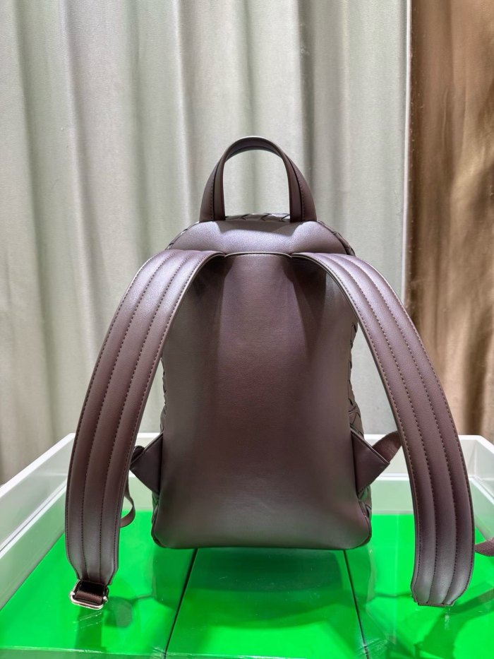  Handwoven Calfskin Leather Backpack