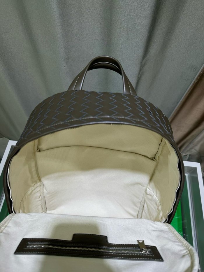  Handwoven Calfskin Leather Backpack