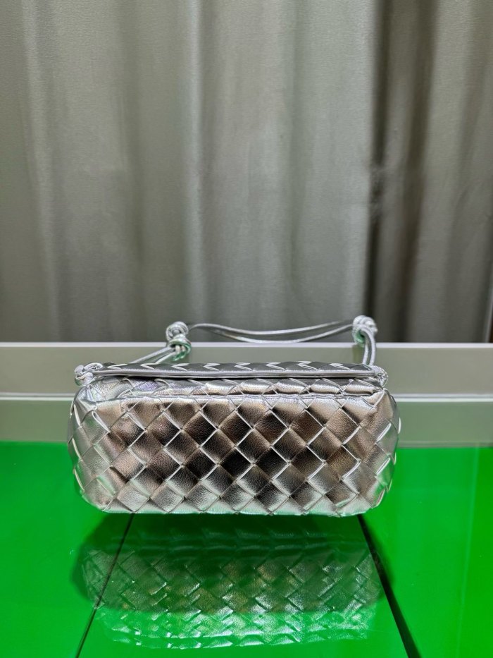 Mini Handwoven Knot Leather Crossbody Bag