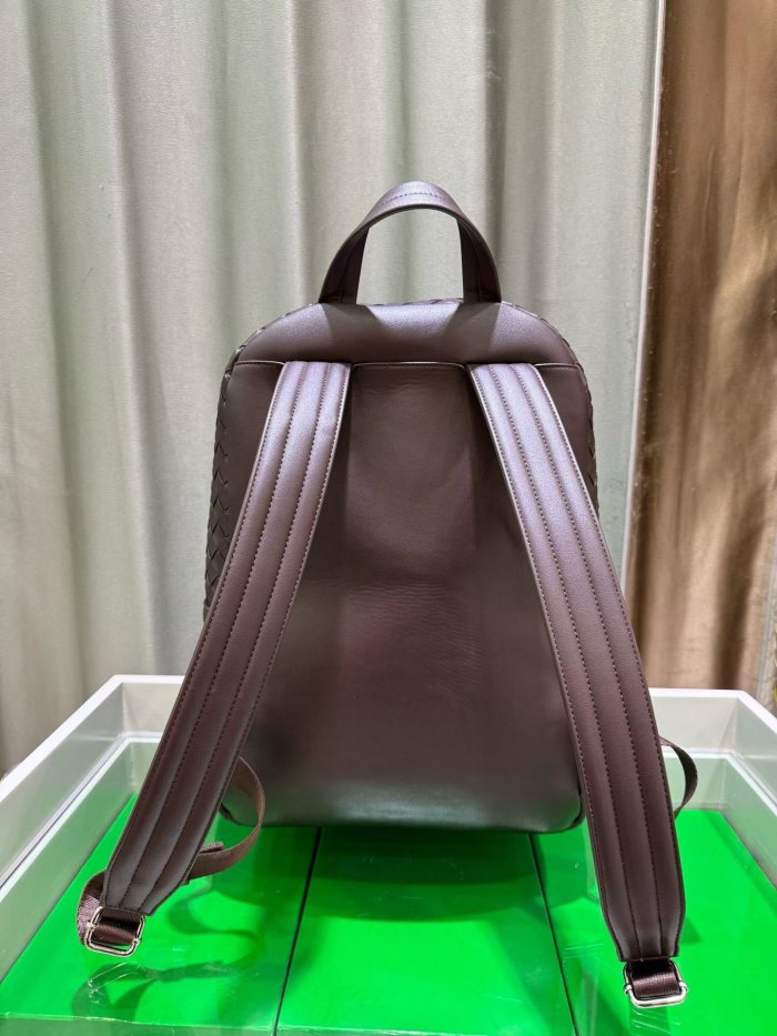  Handwoven Calfskin Leather Backpack
