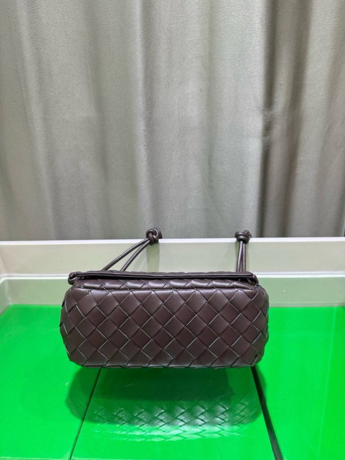 Mini Handwoven Knot Leather Crossbody Bag
