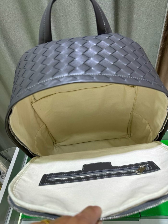  Handwoven Calfskin Leather Backpack