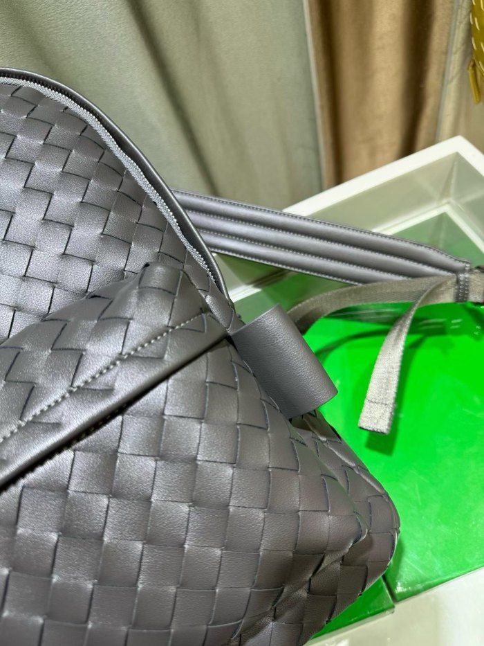  Handwoven Calfskin Leather Backpack