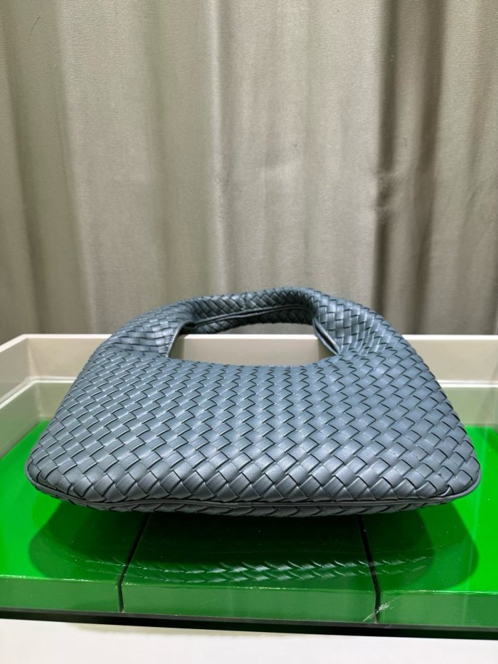 woven Leather Hobo Shoulder Bag