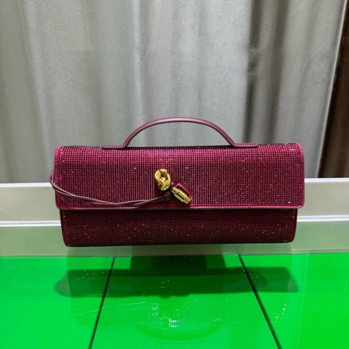 Sparkling Evening Handbag Knot Clutch Bag