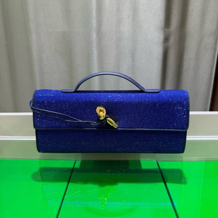 Sparkling Evening Handbag Knot Clutch Bag
