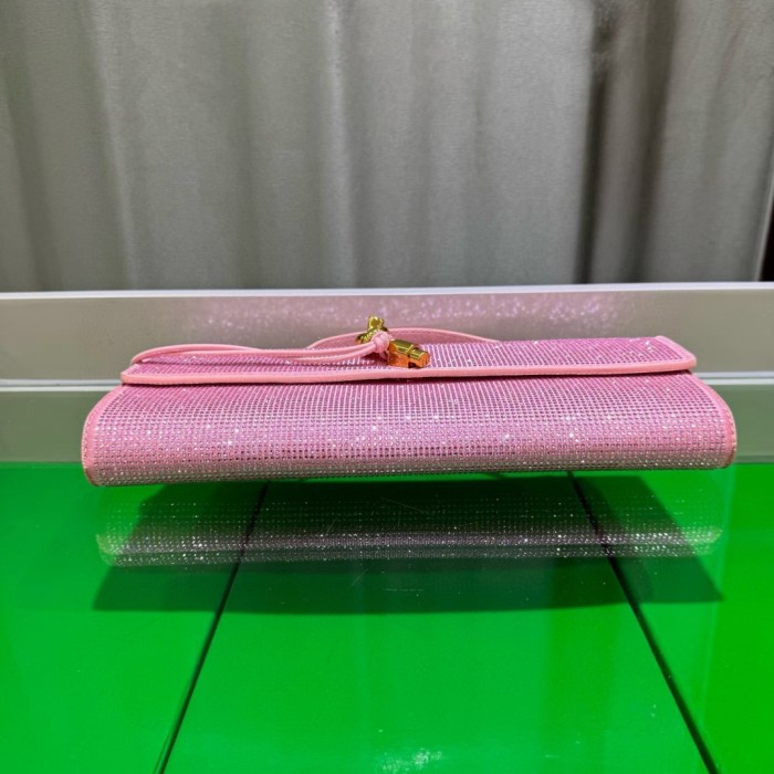 Sparkling Evening Handbag Knot Clutch Bag