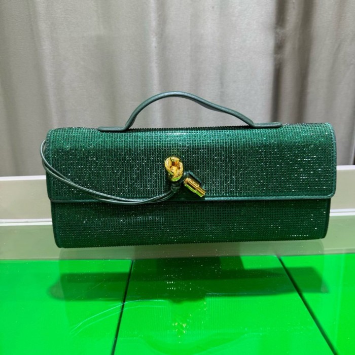 Sparkling Evening Handbag Knot Clutch Bag
