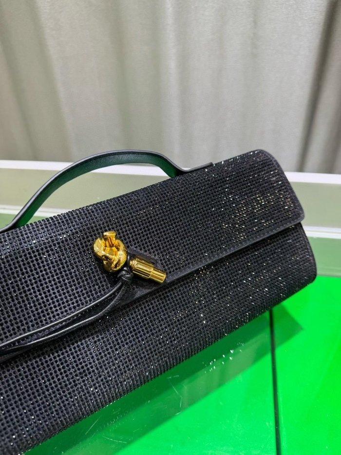Sparkling Evening Handbag Knot Clutch Bag
