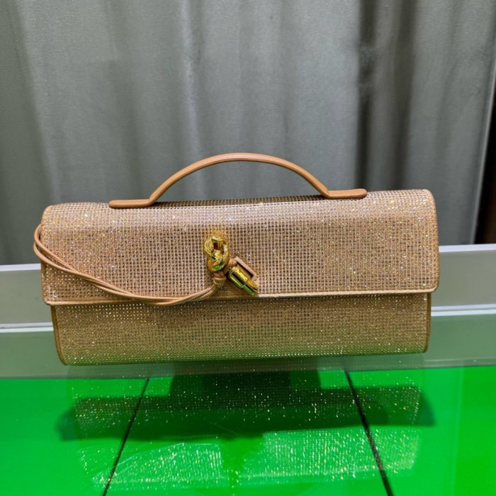 Sparkling Evening Handbag Knot Clutch Bag