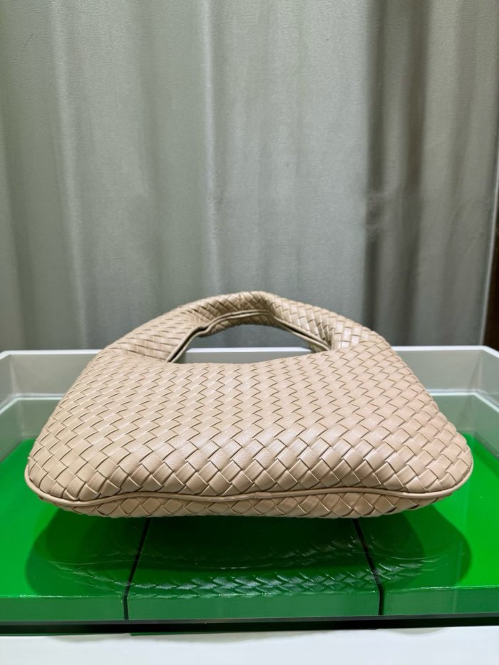 woven Leather Hobo Shoulder Bag
