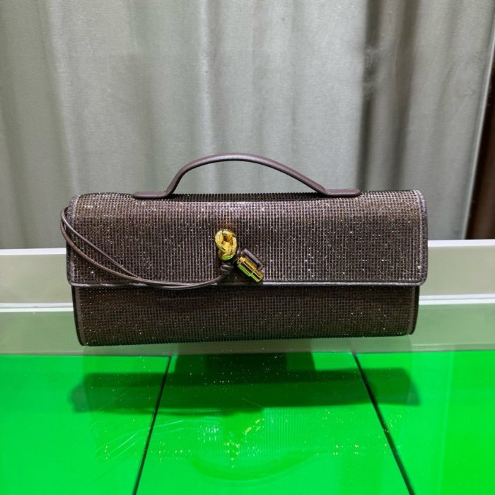 Sparkling Evening Handbag Knot Clutch Bag