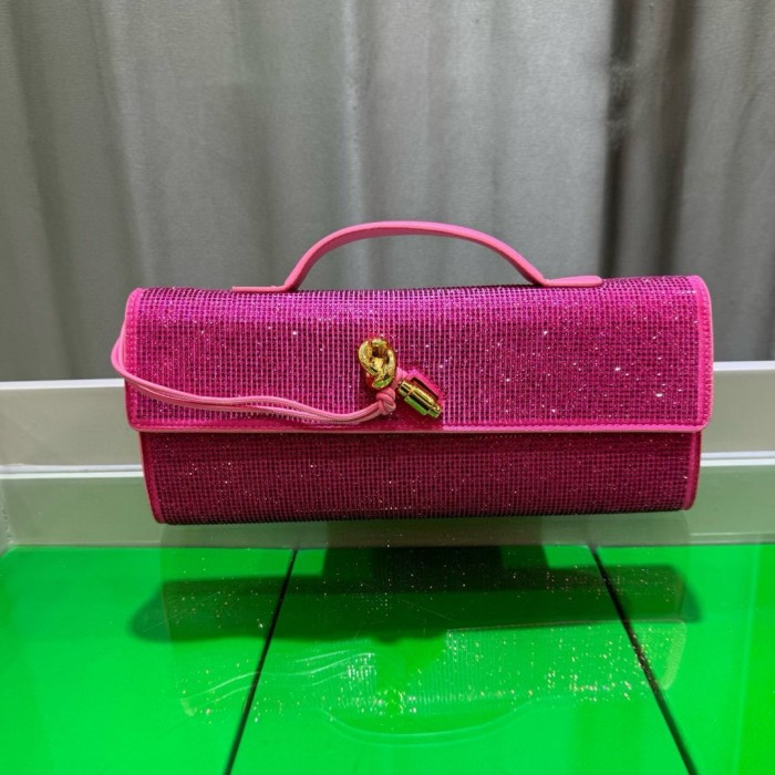 Sparkling Evening Handbag Knot Clutch Bag
