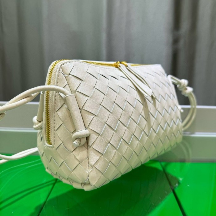 Inspired Shell Leather Shoulder Bag