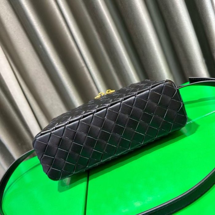 Leather Crossbody Bag Zip Top Mini Cosmetic Pouch