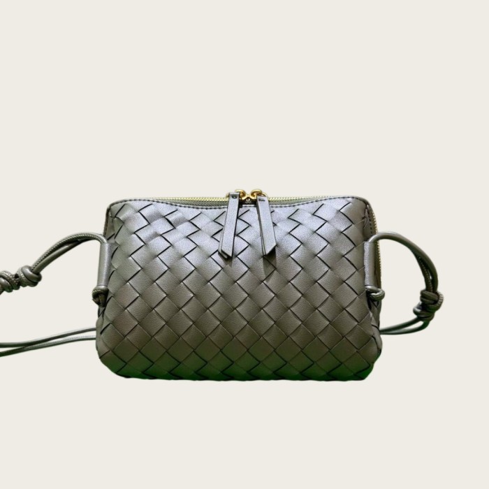 Inspired Shell Leather Shoulder Bag
