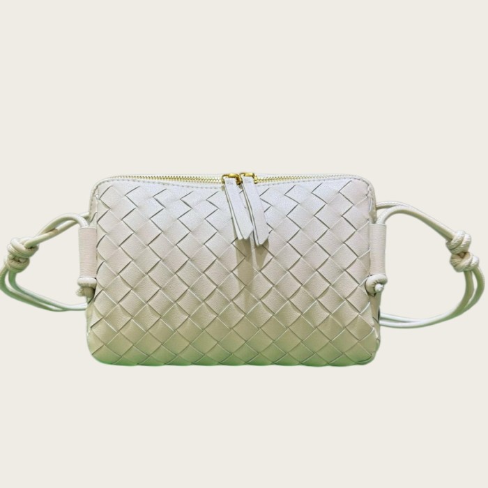 Inspired Shell Leather Shoulder Bag