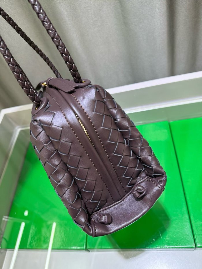 Inspired Handwoven Leather Top Handle Bag