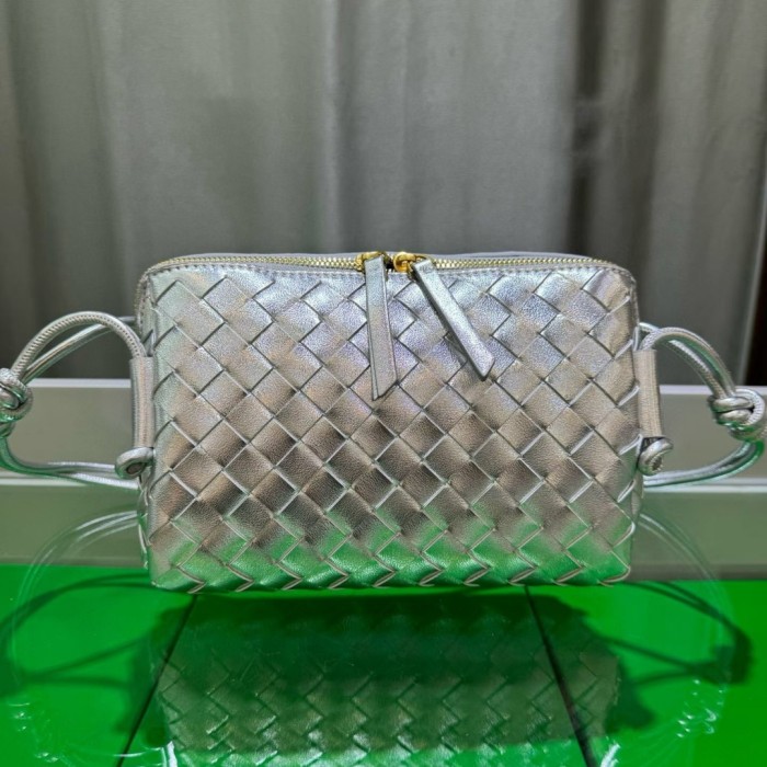 Inspired Shell Leather Shoulder Bag