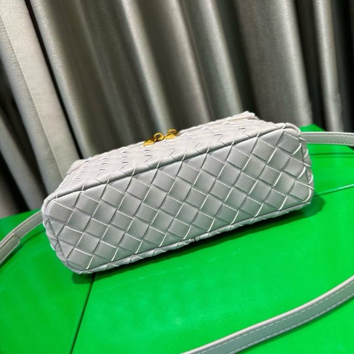 Leather Crossbody Bag Zip Top Mini Cosmetic Pouch