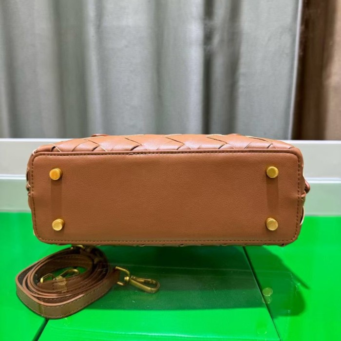 Mini Woven Crescent Bag