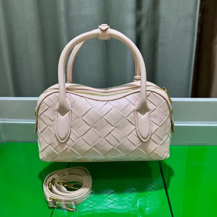  Mini Woven Crescent Bag