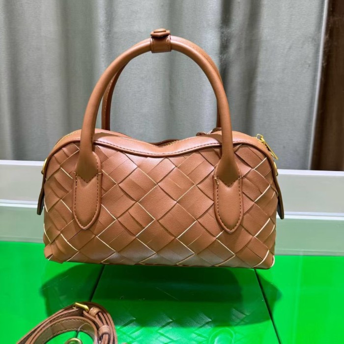  Mini Woven Crescent Bag