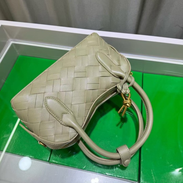  Mini Woven Crescent Bag