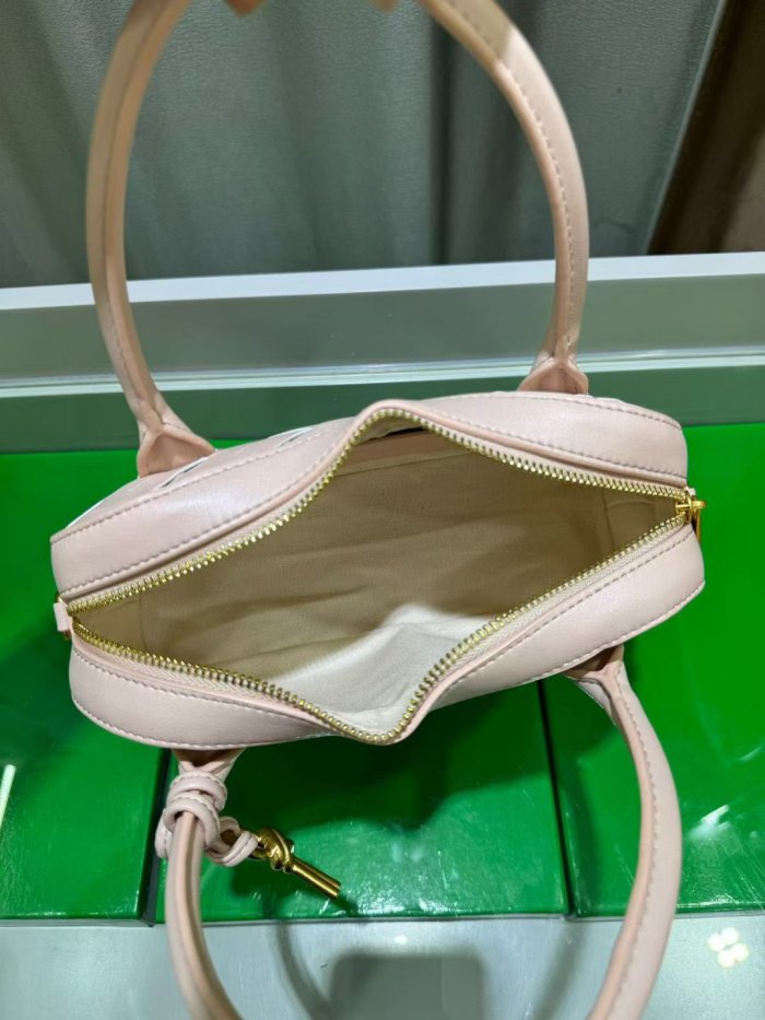  Mini Woven Crescent Bag