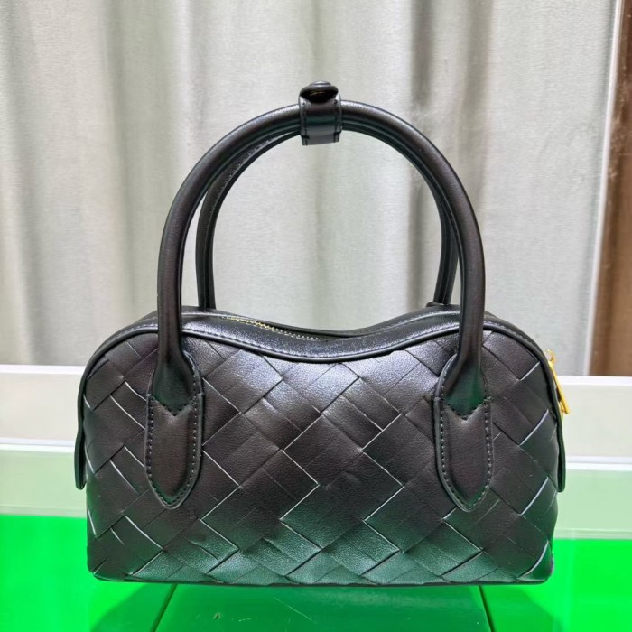  Mini Woven Crescent Bag
