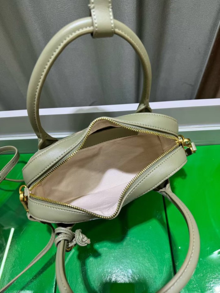  Mini Woven Crescent Bag