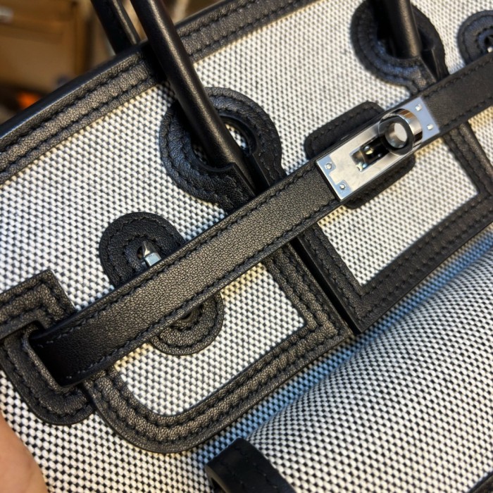 Leather Patchwork Tote Bag