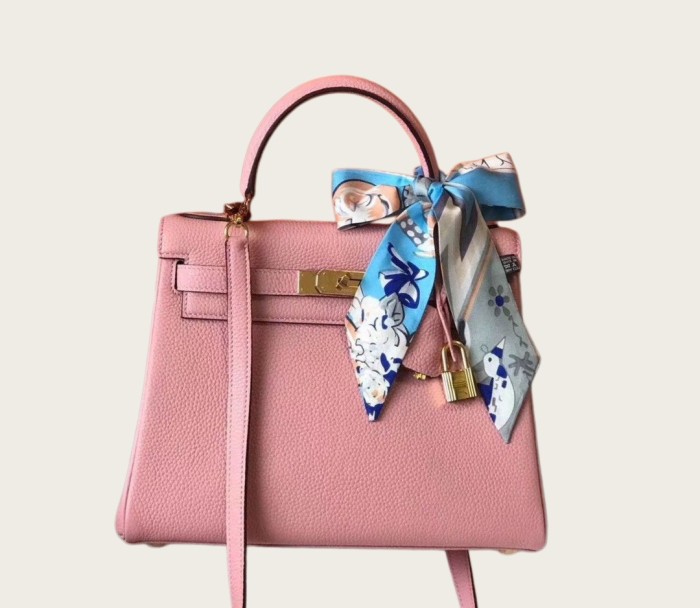 Togo Calfskin Leather Women Tote Shoulder Bag