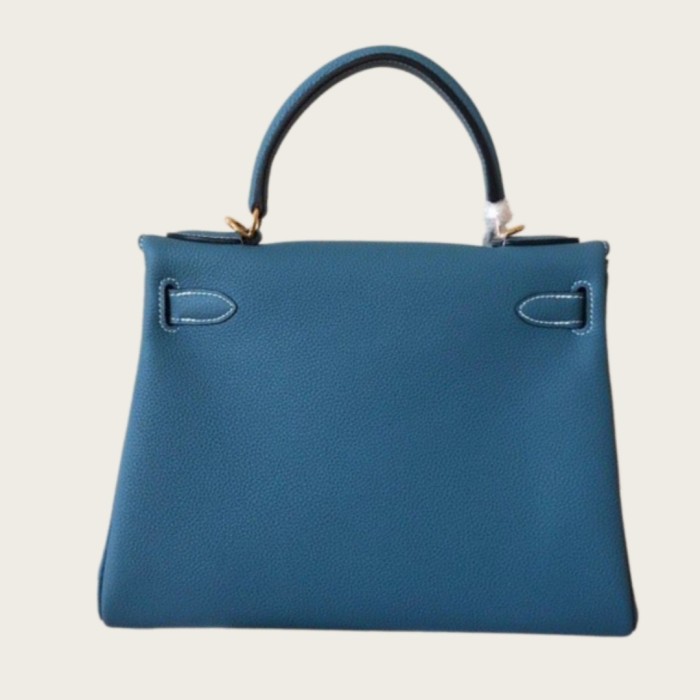 Togo Calfskin Leather Women Tote Shoulder Bag