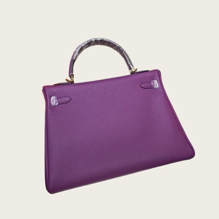 Togo Calfskin Leather Women Tote Shoulder Bag