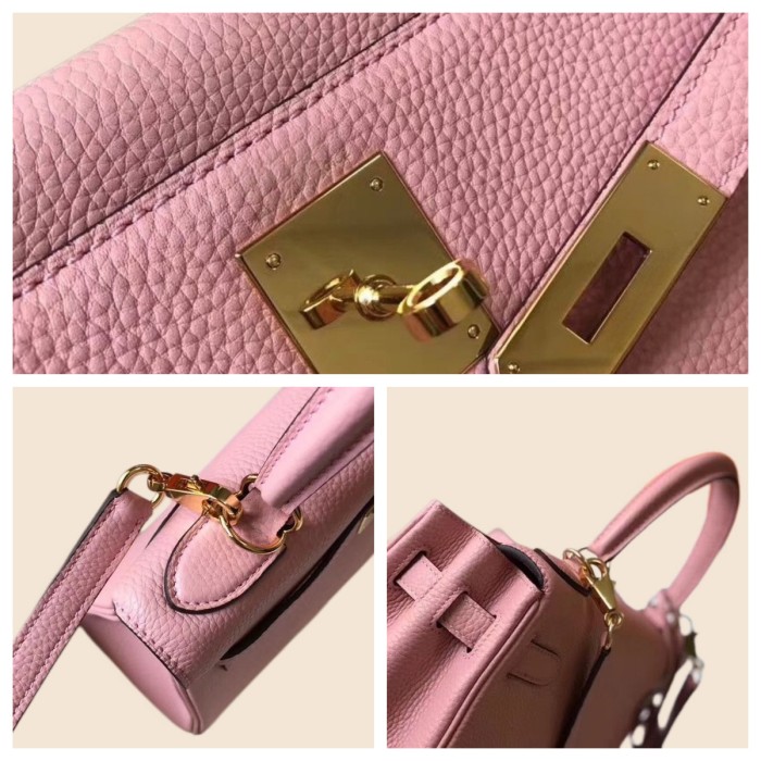 Togo Calfskin Leather Women Tote Shoulder Bag