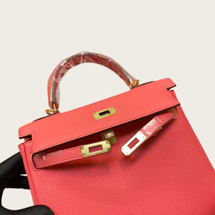 Togo Calfskin Leather Women Tote Shoulder Bag