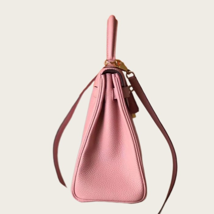 Togo Calfskin Leather Women Tote Shoulder Bag