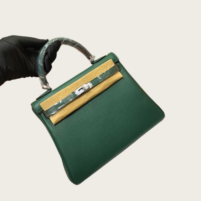 Togo Calfskin Leather Women Tote Shoulder Bag