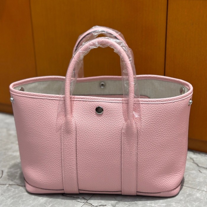 Togo Leather Garden Party Style Tote Bag
