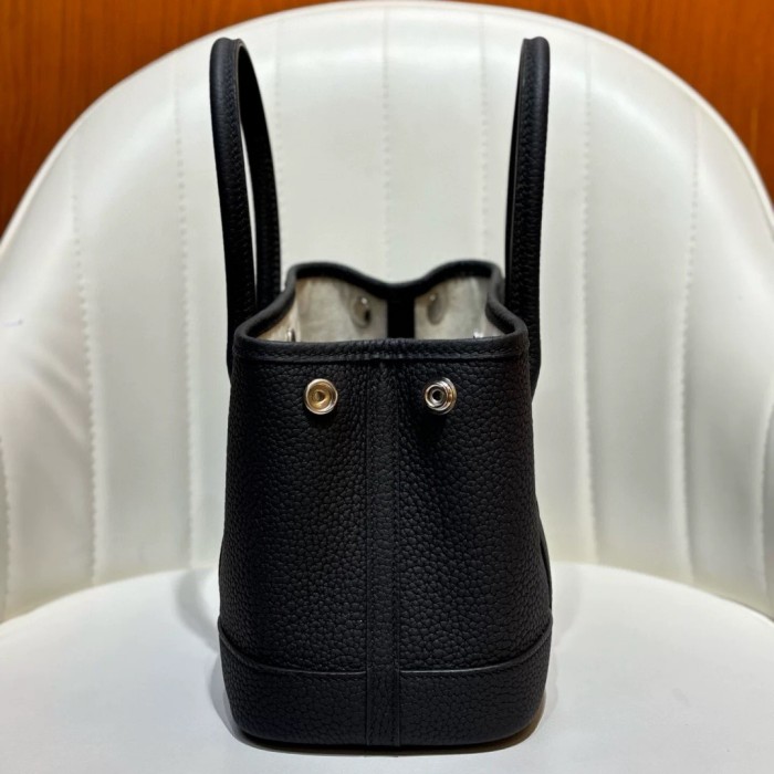 Togo Leather Garden Party Style Tote Bag