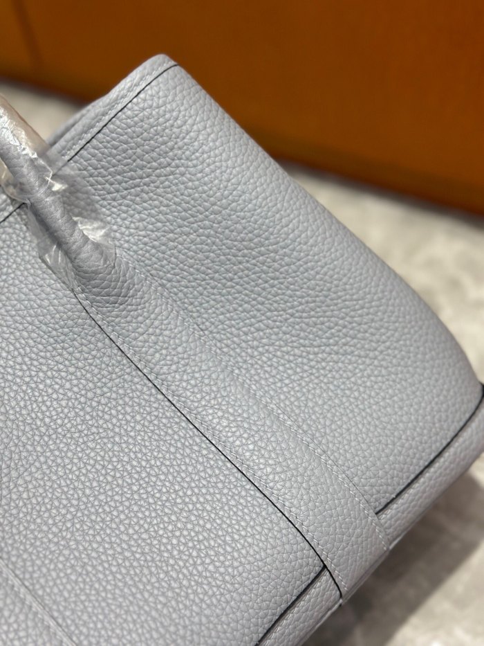 Togo Leather Garden Party Style Tote Bag