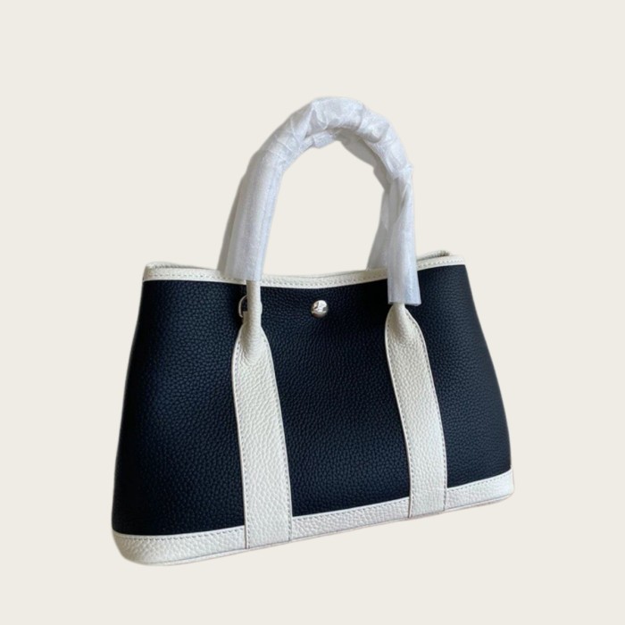 Genuine Pebbled Cowhide Garden Party Inspired Tote