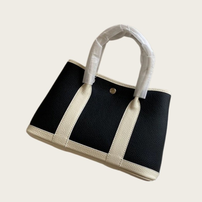 Genuine Pebbled Cowhide Garden Party Inspired Tote