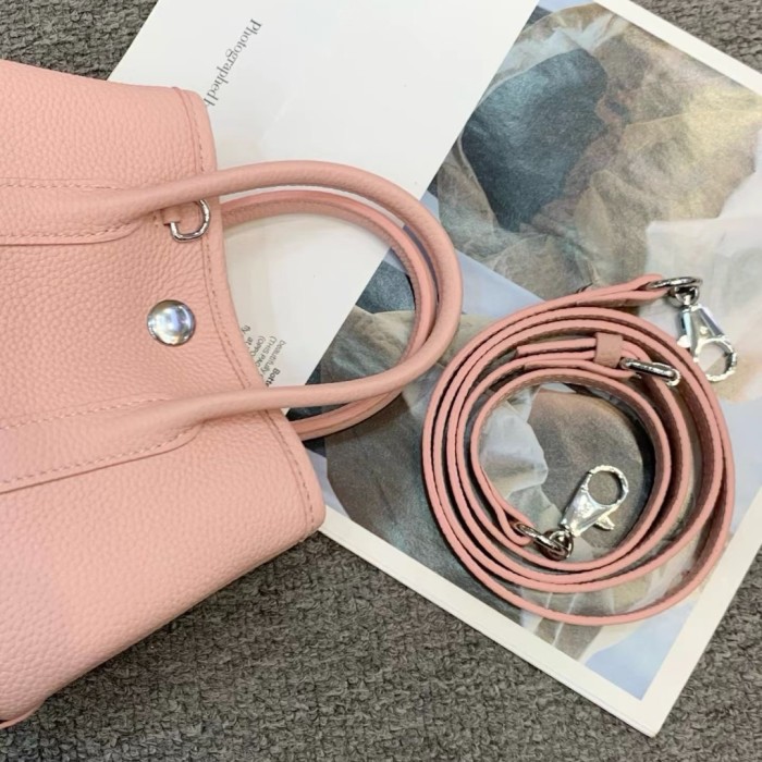 Mini Genuine Cowhile Leather Inspired Gardenparty Bag20cm