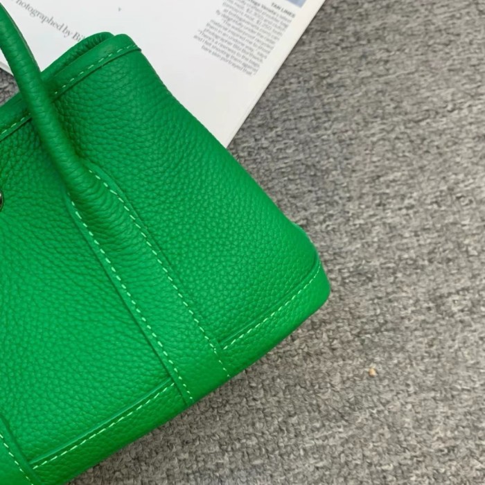 Mini Genuine Cowhile Leather Inspired Gardenparty Bag20cm