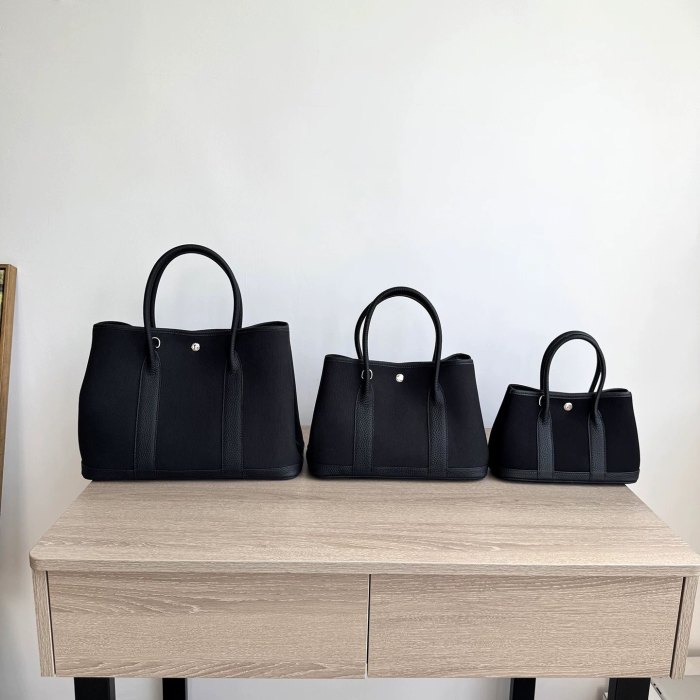 Denim Garden Party Bag