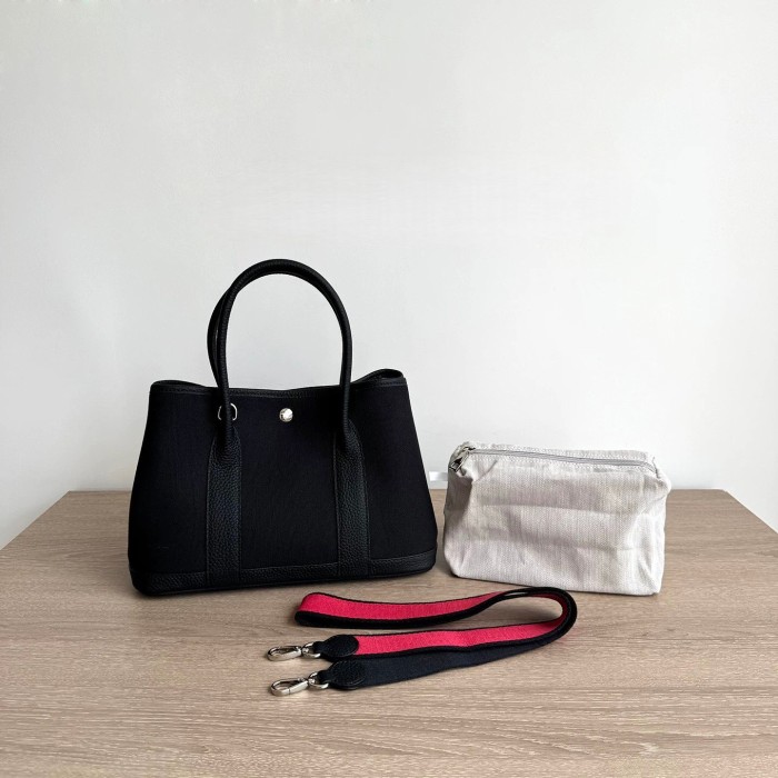 Denim Garden Party Bag