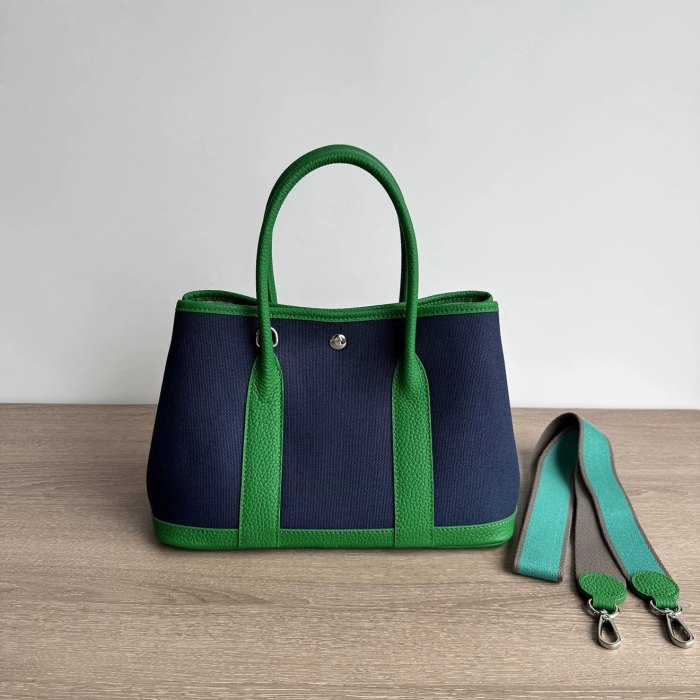 Genuine Cowhile Leather Inspired Gardenparty Bag