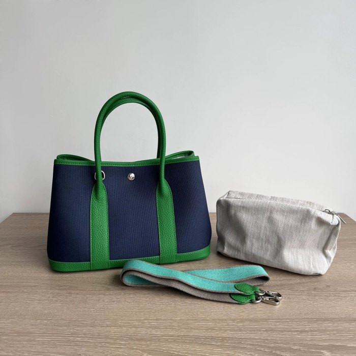 Genuine Cowhile Leather Inspired Gardenparty Bag